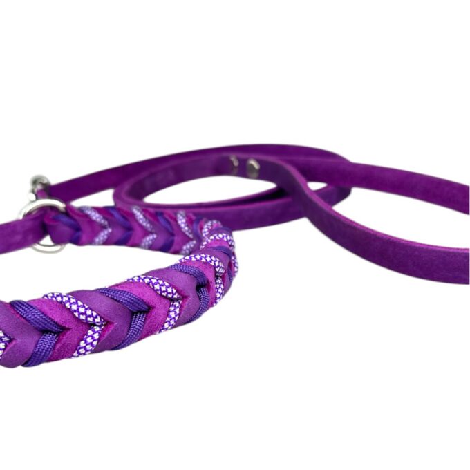 guinzaglio-retriever-cuoio-intrecciato-personalizzato-cane-fatto-a-mano-personalizzabile-nome-inciso-massiccio-taglia-grande-resistente-cuoio-nima-nimapet